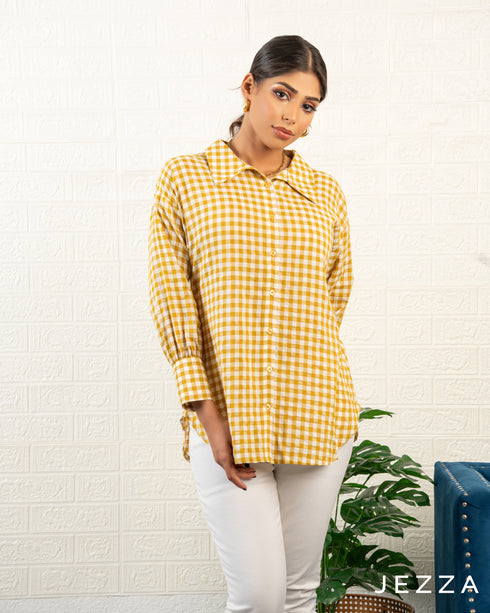 Casual Cotton Long Sleeve Top 70971